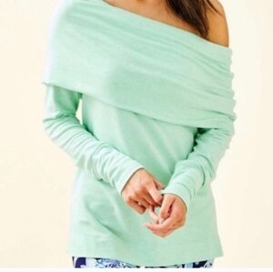 Lilly Pulitzer Belinda Off The Shoulder Pullover